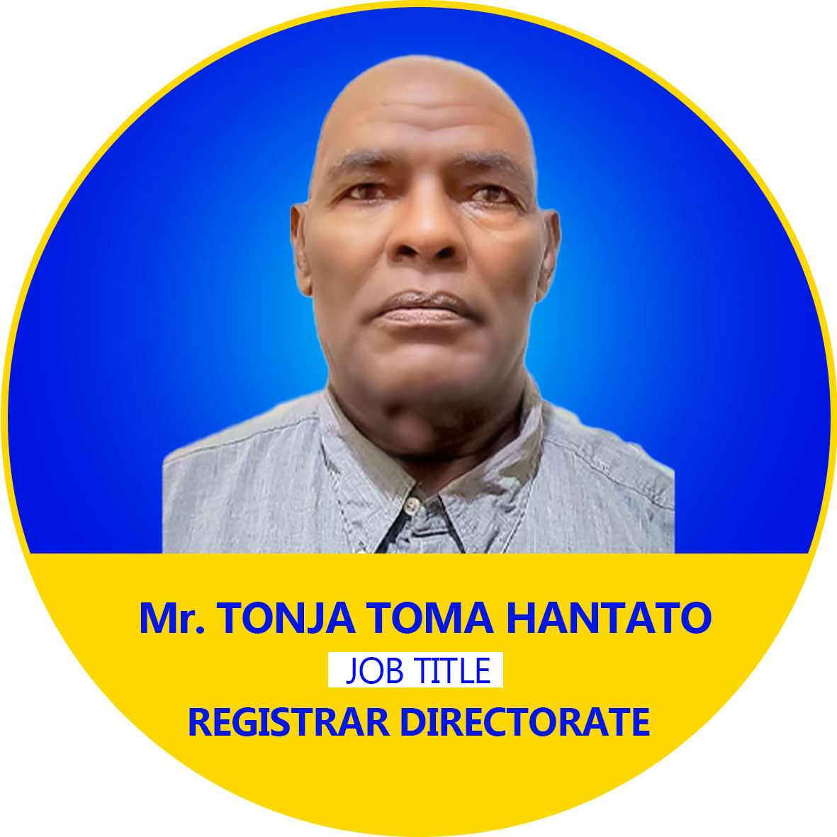 Mr. TONJA TOMA HANTATO